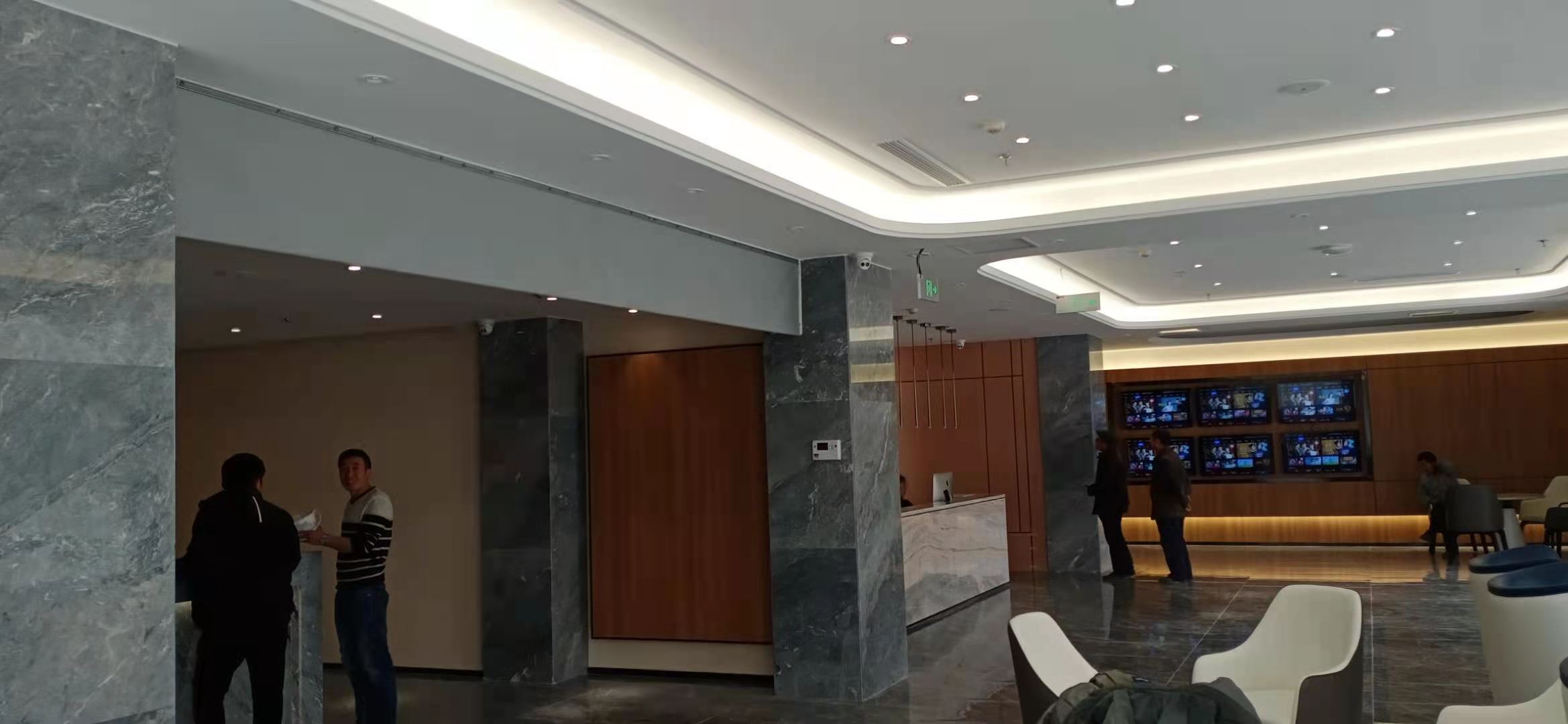 电动防火硅胶布挡烟垂壁工作方式